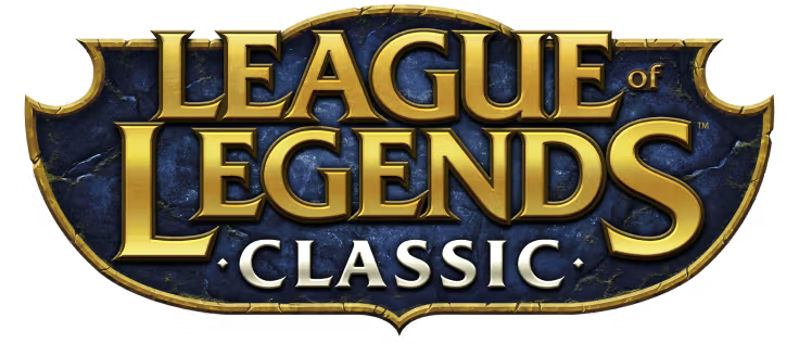 Official League of Legends Classic logo published by Riot Games
