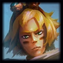 Ezreal Data Dragon reference portrait