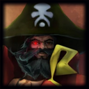 Gangplank Data Dragon reference portrait