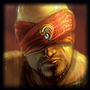 Lee Sin Data Dragon reference portrait