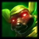 Nasus Data Dragon reference portrait
