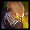 Singed Data Dragon reference portrait
